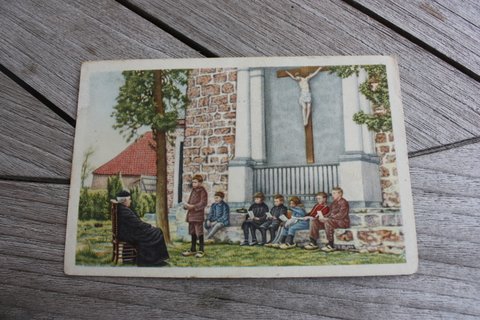 Chromo Côte d'Or Belgische folklore
